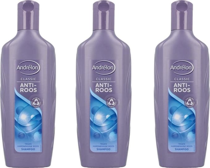 Andrelon Shampoo - Anti-Roos - Voordeelverpakking 3 x 300 ml