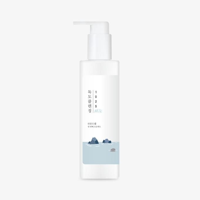 Round Lab 1025 Dokdo Lait Nettoyant 200ml Doux Hydratant Démaquillant