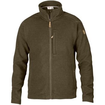 Fjallraven buck fleece - dark olive - s