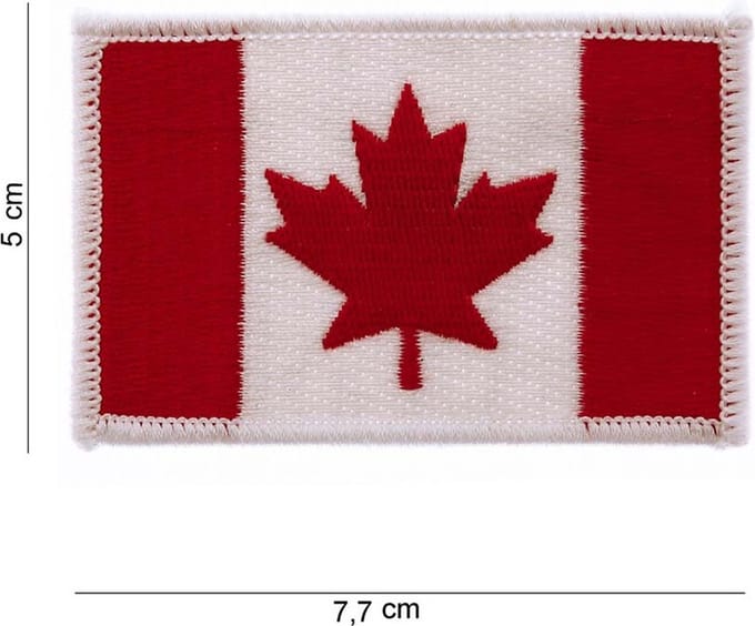 Embleem stof vlag Canada