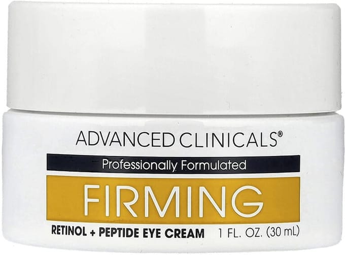 Advanced Clinicals Retinol + Peptide Eye Cream