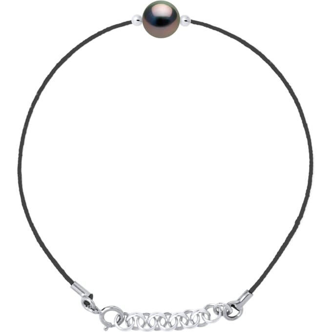 LINK armband LIEFDE Tahitian Pearl Ronde 8-9 925