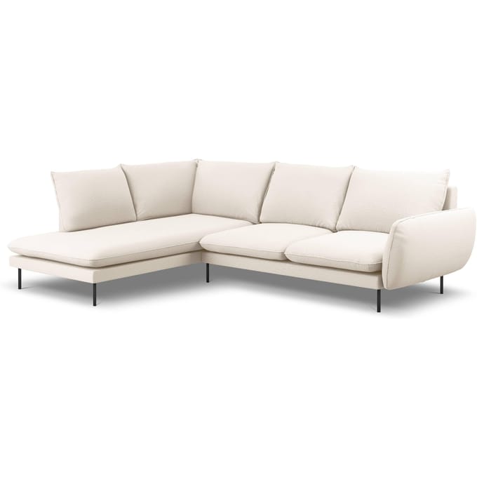 Hoekbank Vienna links bouclé | Cosmopolitan Design