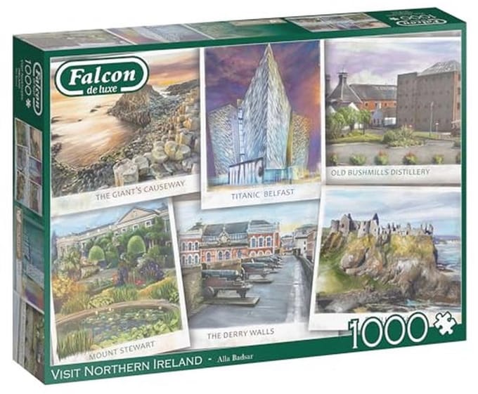 Puzzel over Noord-Ierland - 1000 Delen