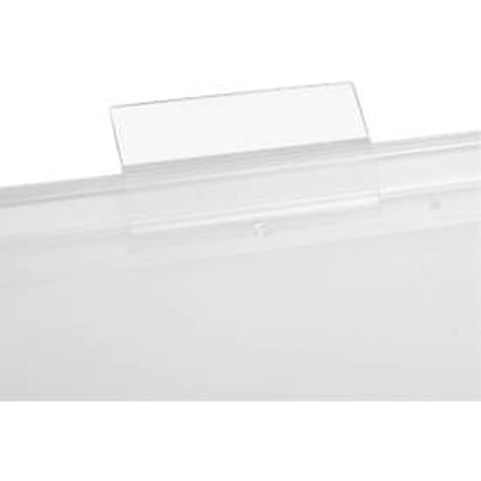 Transparante ruiters voor PP hangmappen, 10 st.