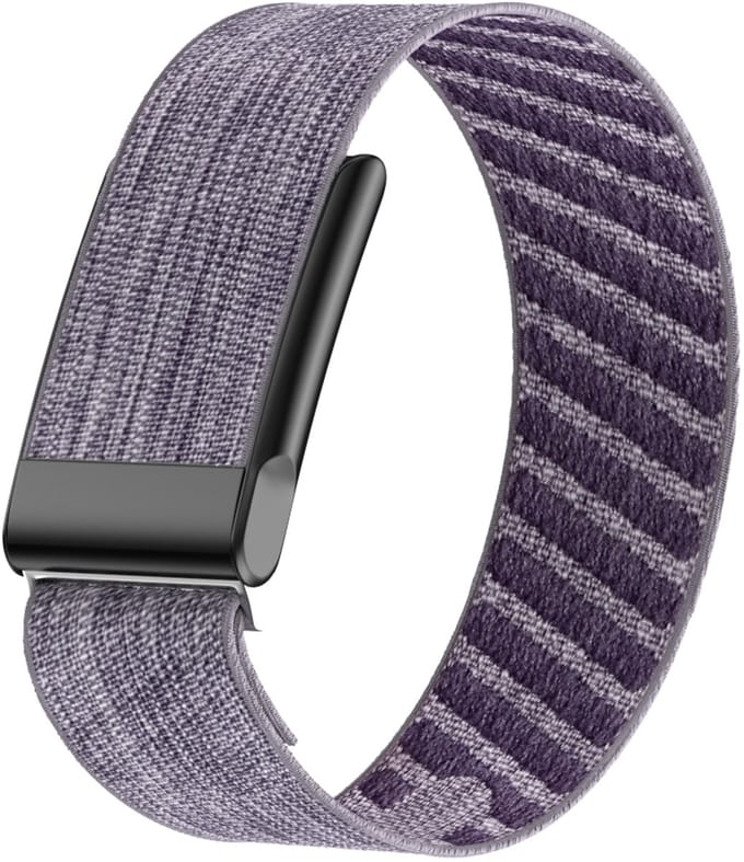 Strap-it Gebreid bandje Nylon geschikt voor WHOOP 5.0 - Lila