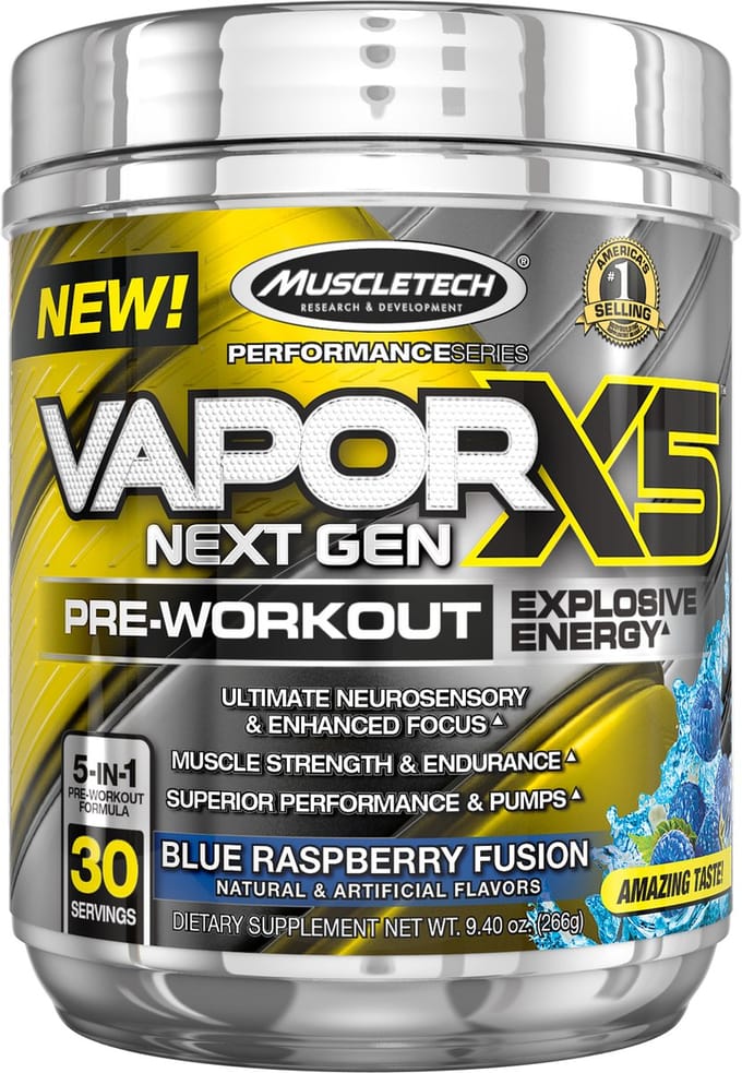 Muscletech NanoVapor X5-Blue Raspberry