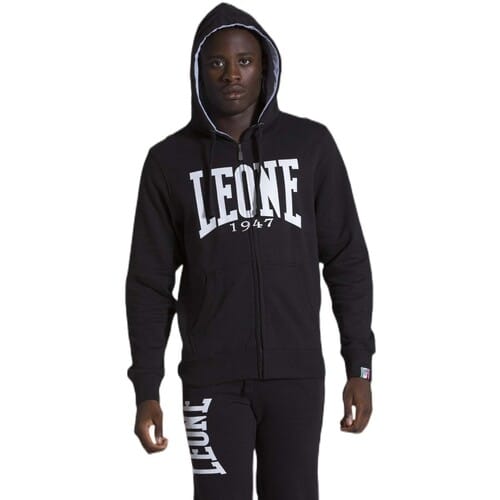 Capuchon sweaters Leone 1947 Man Fleece Hoody Zipped