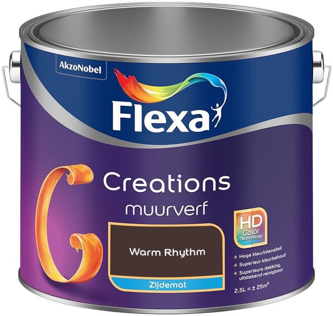 Flexa - Creations Muurverf Zijdemat - Warm Rhythm - Mengverf - 2,5 L