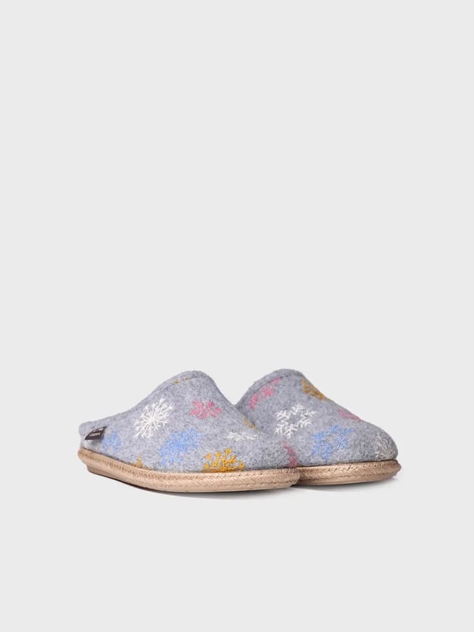 Damesslippers van vilt | DELI-CP