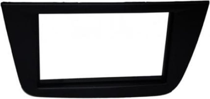 2-DIN frame ECO Seat Altea04> Toledo 09/04>zwart