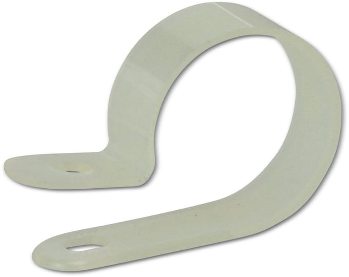 KSS kabelklem Polyamide 6.6, natuur, bundeldiameter 25,4, bevestigingsgat 5, 1 stuk