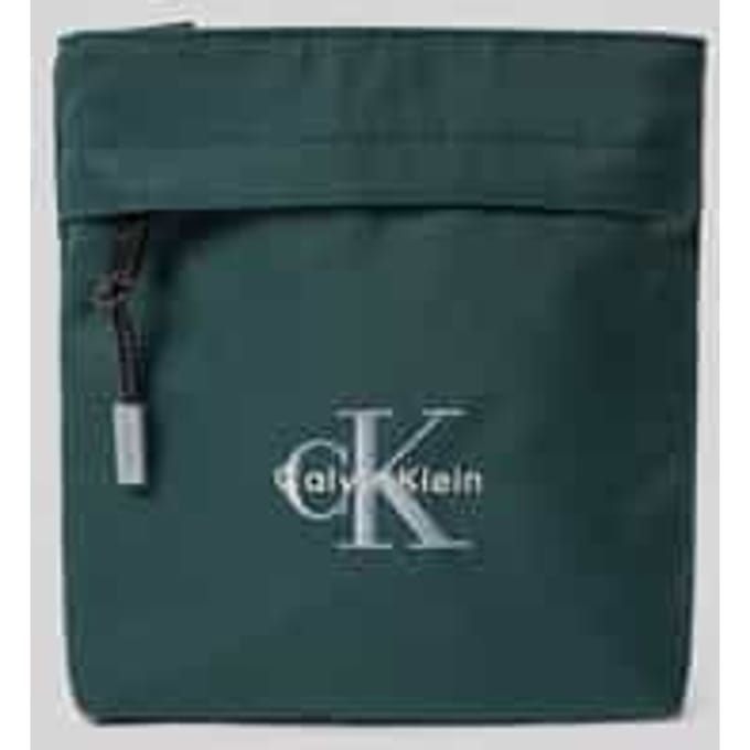 Crossbody Tas met Labelstitching