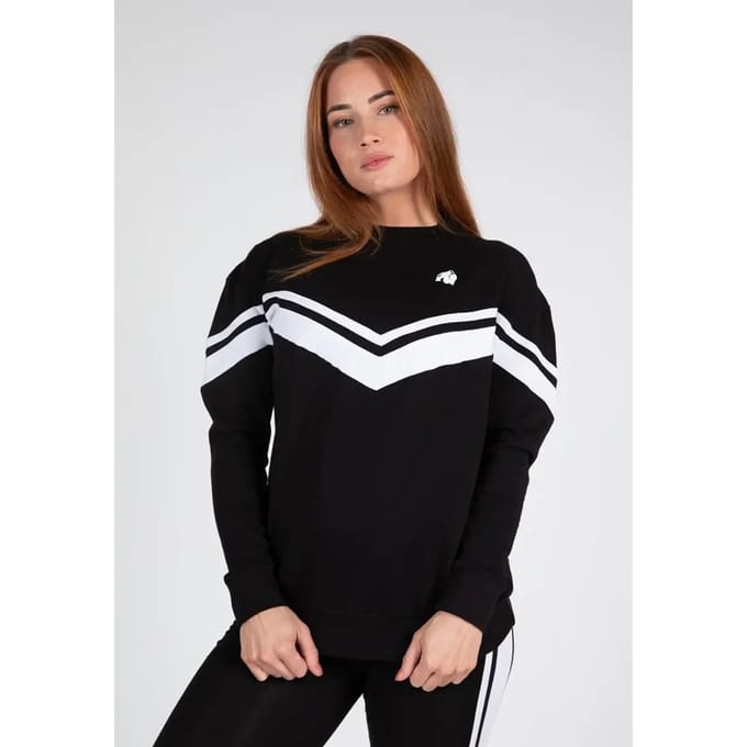 Gorilla Wear Hailey Oversized Sweatshirt - Zwart - M