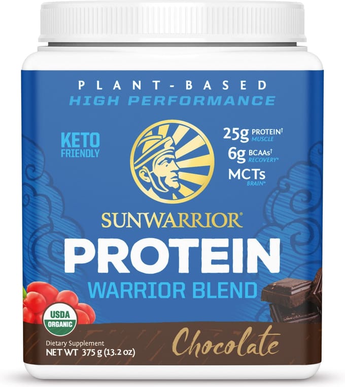 Sunwarrior Warrior blend Chocolade - 375 gram
