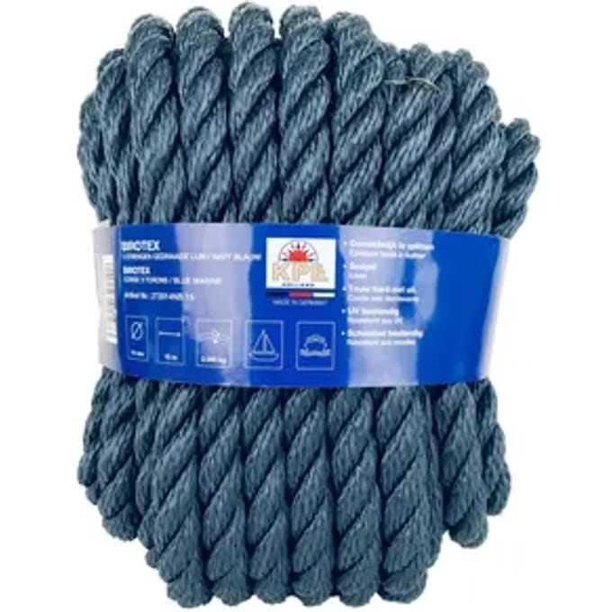 Seilflechter Birotex Gedraaid 14mmx15m Navy Blauw
