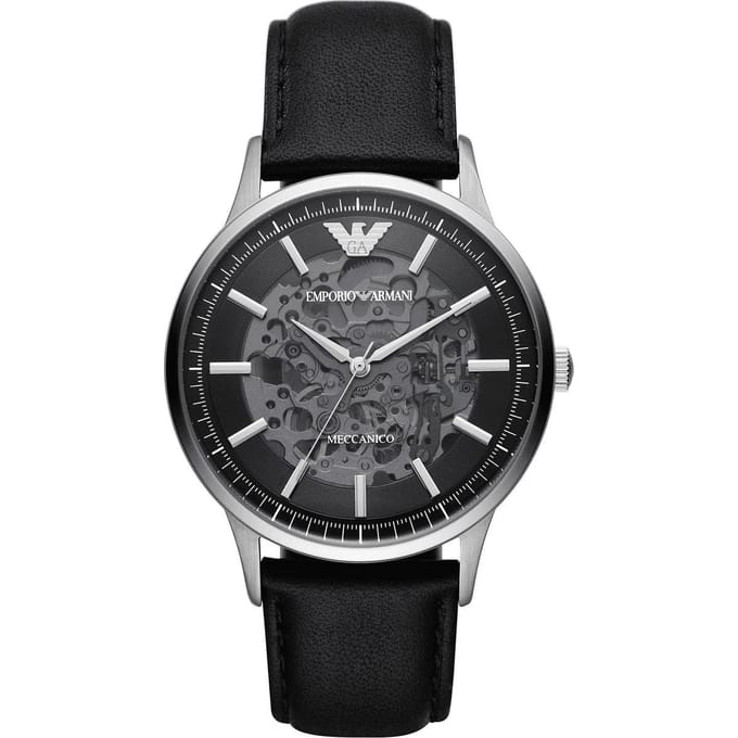 Emporio Armani Horloge AR60038 Zwart