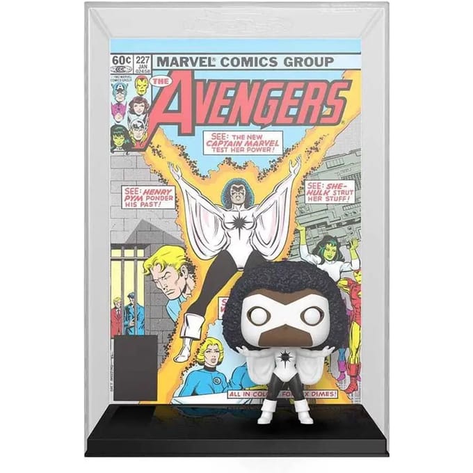 Vinyl figuur Funko Marvel POP Art Cover Captain Marvel