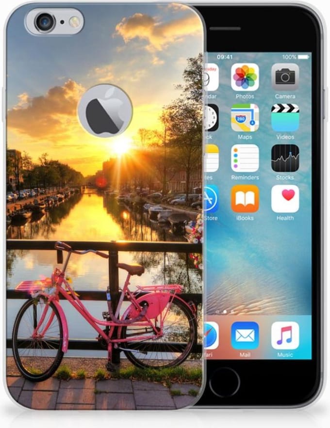 Apple iPhone 6 Plus | 6s Plus Siliconen Back Cover Amsterdamse Grachten