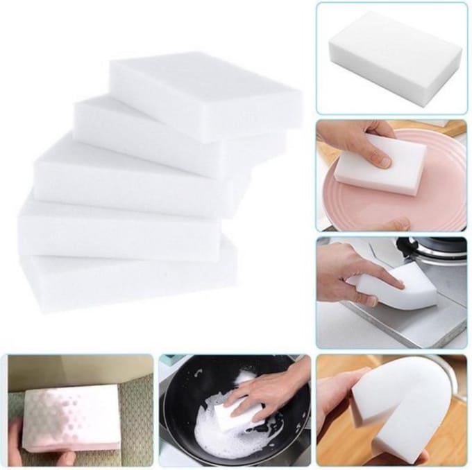 40x | Wonderspons | Melamine Spons | Schoonmaakspons | Vlekken Verwijderen