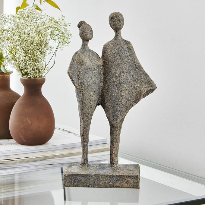 LOBERON Sculptuur Teslin antiekgrijs