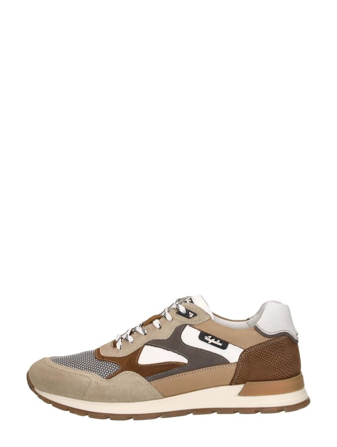 Heren Sneakers Australian Tiago White-beige Wit - Maat 43