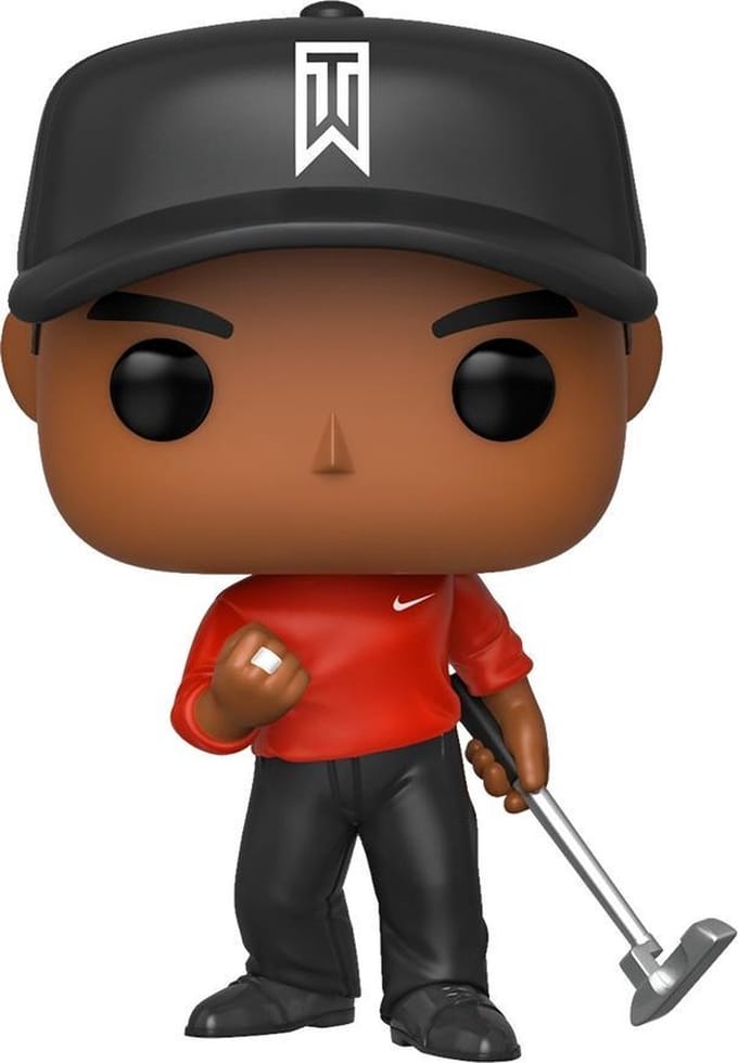 Funko! POP - VINYL - Tiger Woods (Red Shirt) (44715)