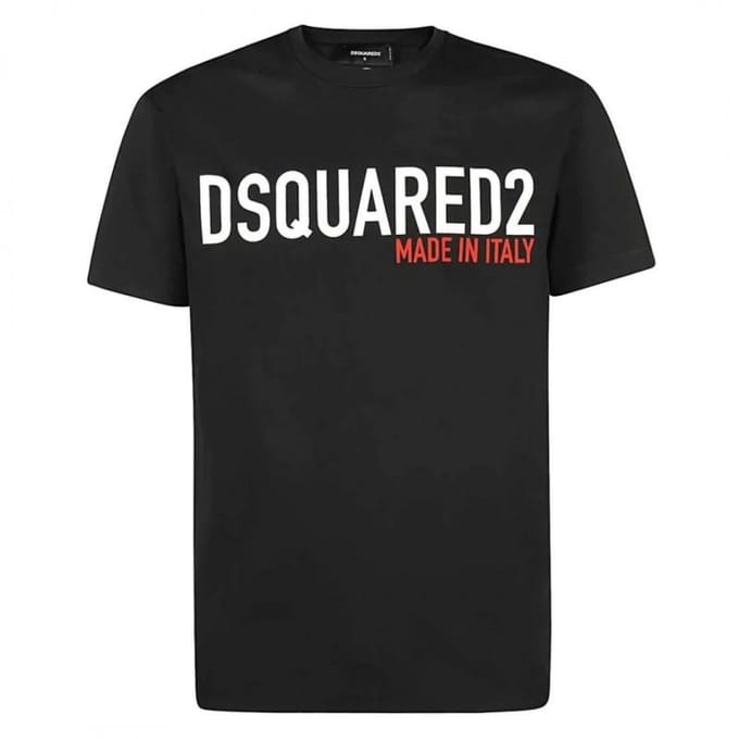 DSQUARED2 T-shirt cool fit italien nero -40% - Taille: XXL gray