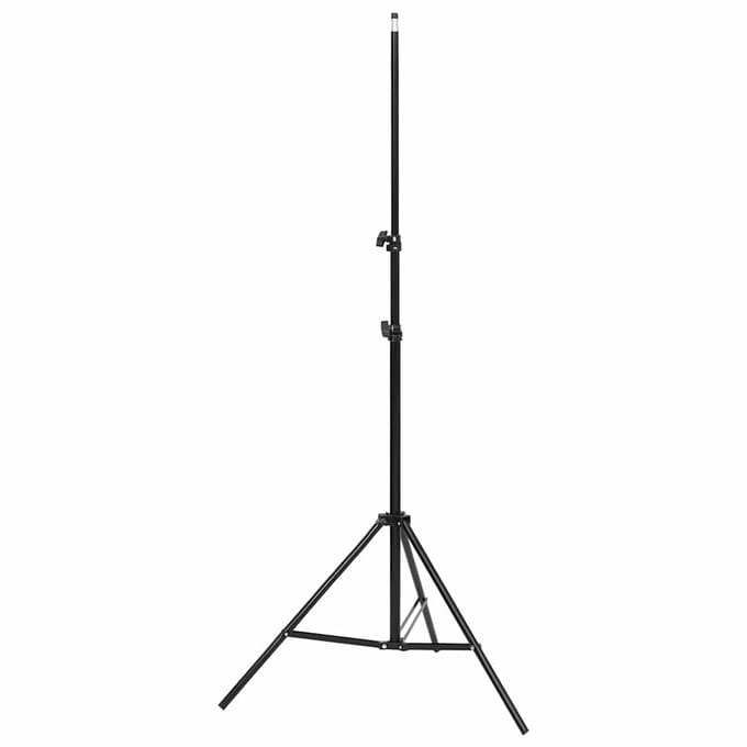 Vidaxl Kit d'éclairage de studio photographique avec lampes et arrière-plan