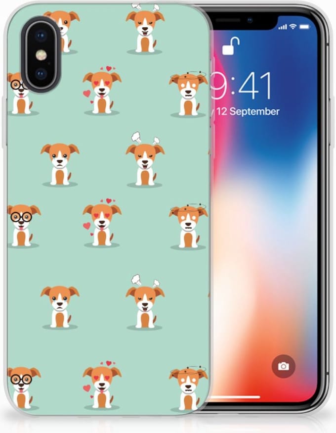 Apple iPhone X | Xs TPU Hoesje Pups