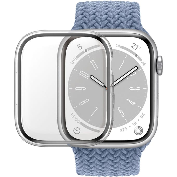 PanzerGlass Screenprotector geschikt voor Apple Watch - 41 mm Glazen | PanzerGlass Full Body Protector - Case Friendly