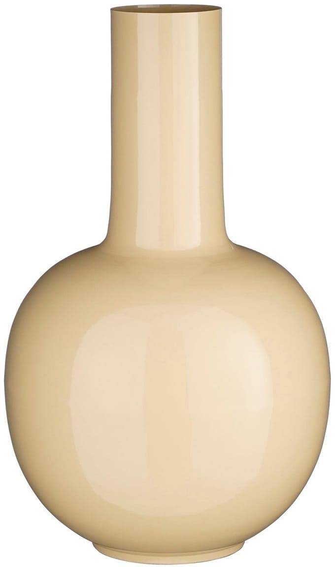 Mica Decorations Vaas Boyd - 38x38x63 cm - Ijzer - Beige