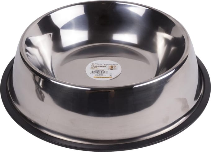 Benson RVS hondenvoerbak - groot formaat - makkelijk schoon te maken - 29 x 22 x 7 cm
