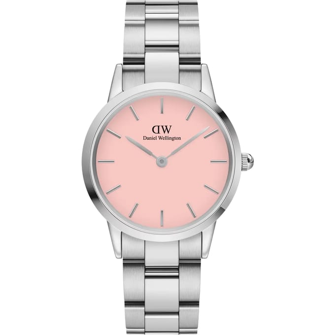 Daniel Wellington DW Watch Iconic Link Blush Silver 28mm