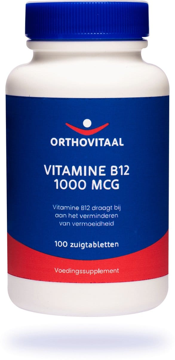 Orthovitaal Vitamine B12 1000mcg 100 zuigtabletten