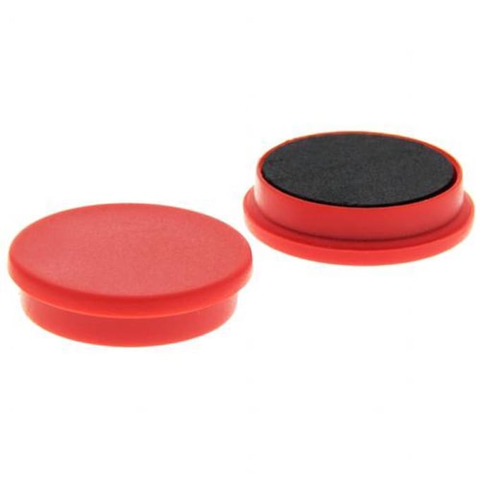 Smit Visual Memomagneet 30mm Rood