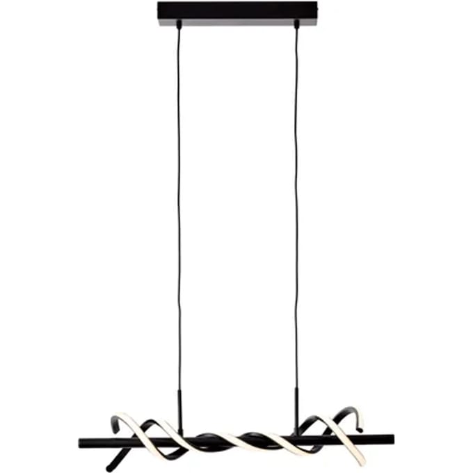 Brilliant Hanglamp Amalie Zwart 16w