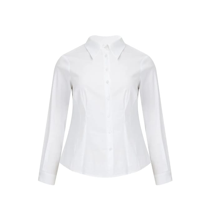 Dameshemd met lange mouwen Mat Fashion Basic