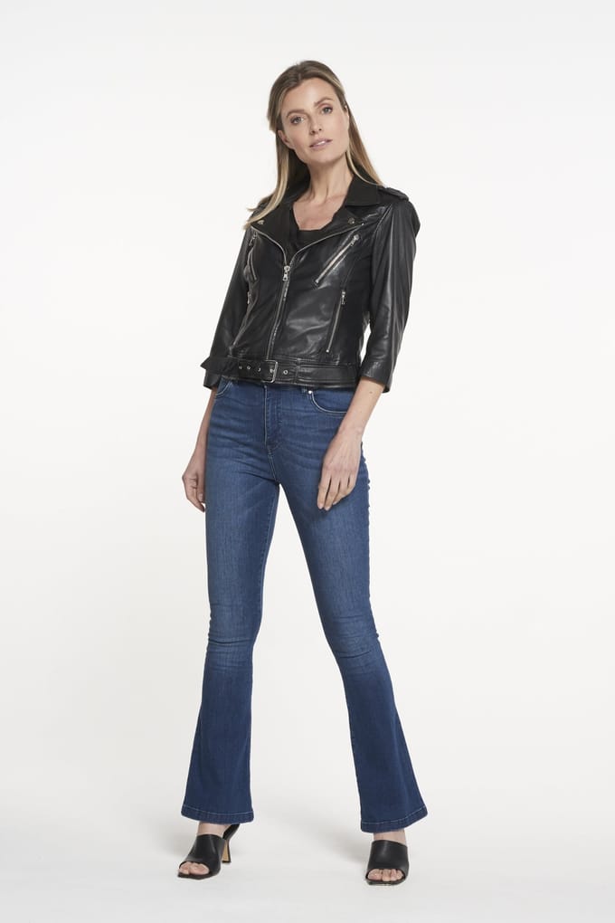 Ibana Kate Moss Black Größe: 44 | Lederjacken Outlet | Damen | Schwarz