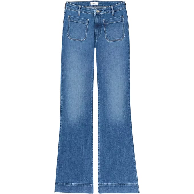Jeans flare vrouw Wrangler