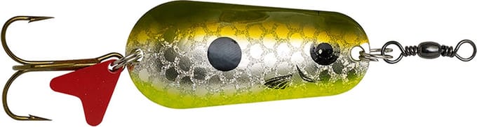 DAM standard spoon - 5.5 cm - olive silver UV