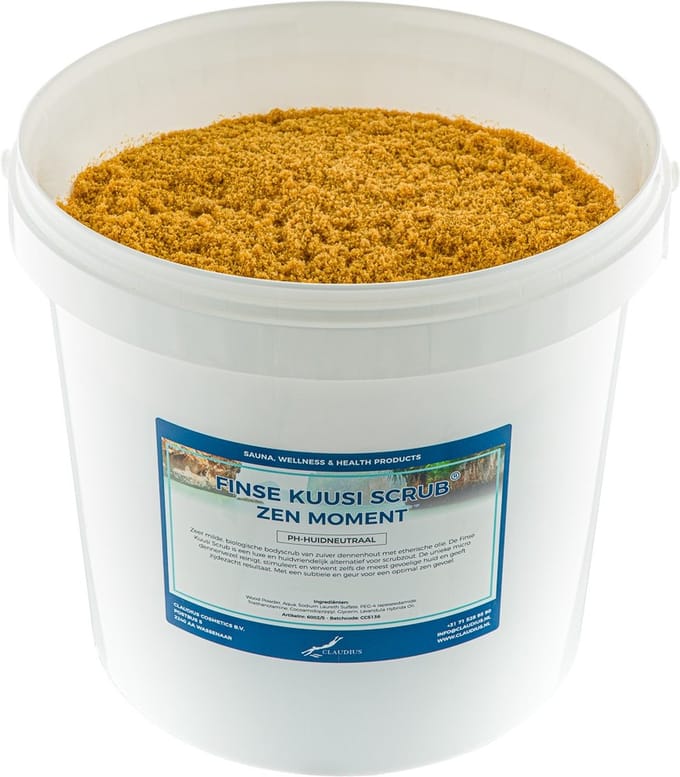 Kuusi Scrub Zen Moment 10 liter - Hydraterende Lichaamsscrub