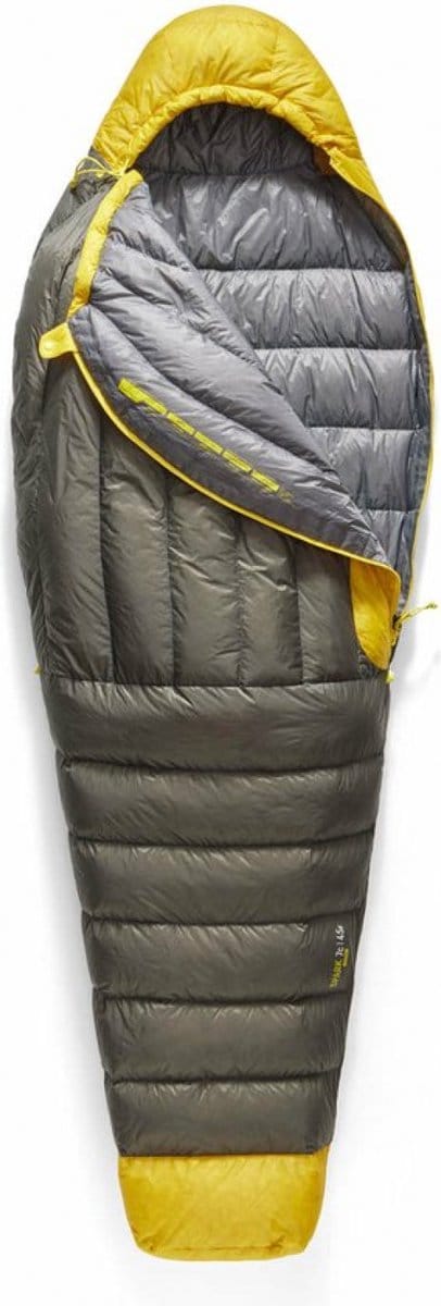 Sea To Summit Vonk-1°c Slaapzak Geel Long / Left Zipper
