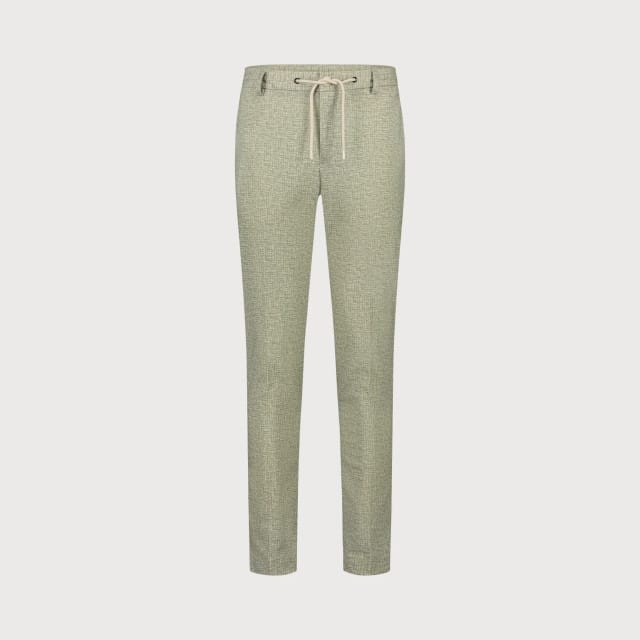 Blue Industry De comfort ruitmotief chino |