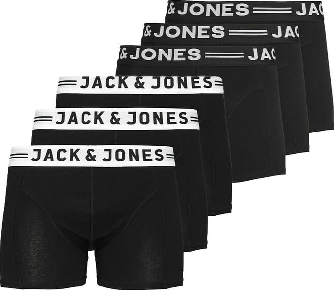 Jack & Jones Heren retro short / pant 6 pack Sense