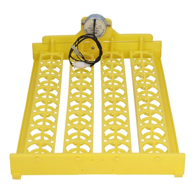 Automatische Eierkeerder Handige 32 Eieren Plastic Lade Draaiende Broedmachine voor Kip Gans 12V