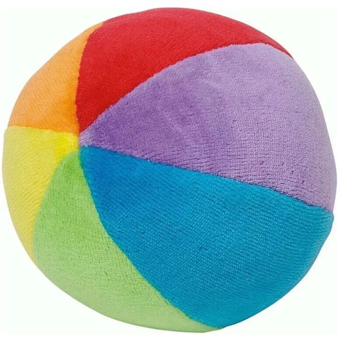 Cause Fluwelen Bal Met Ratel 10cm