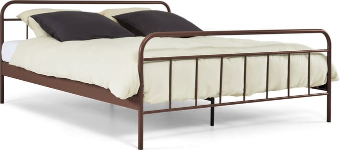 Maxi Bed Alex 2-persoons - 140 x 200 cm - koper