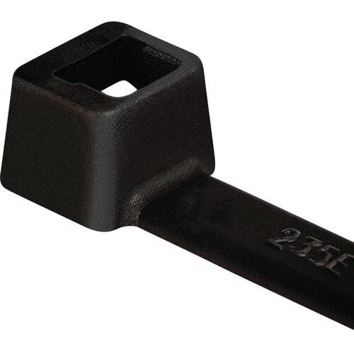 HellermannTyton 111-01719 T30R-PA11-BK Kabelbinder 150 mm 3.50 mm 100 stuk(s)