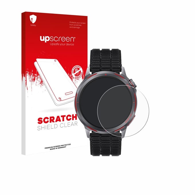 upscreen - Screenprotector voor Huawei Watch GT Runner 2 - Folie Beschermfolie transparant